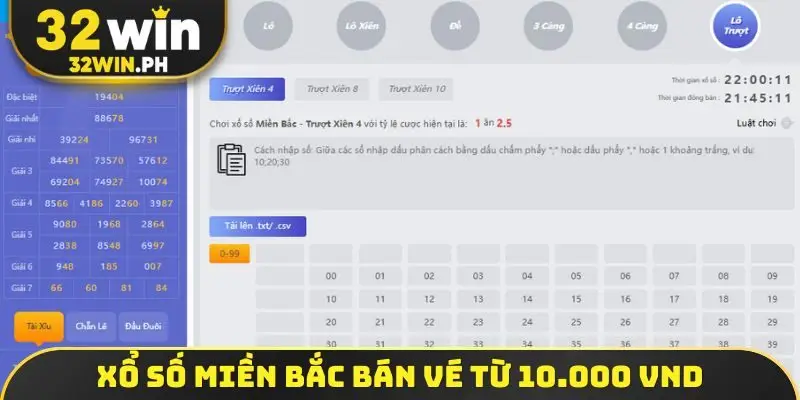 Xổ Số Miền Bắc - Cẩm Nang Dự Đoán Toàn Diện, Dễ Làm Giàu Xổ số miền Bắc bán vé từ 10.000 VND